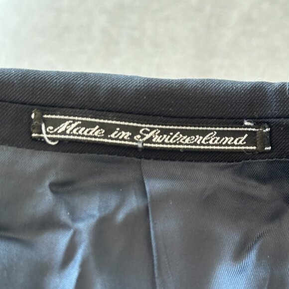 Vintage Givenchy Gentleman Double-Breasted Blazer - Made in Switzerland (Rare!) - Picture 3 of 7